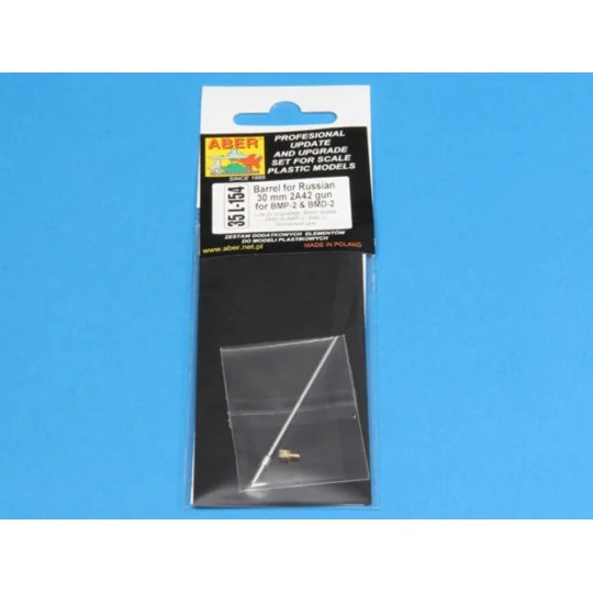 Barrel for Russian 30mm 2A42 gun for BMP-2, 1/35 - Aber Models 35 L...