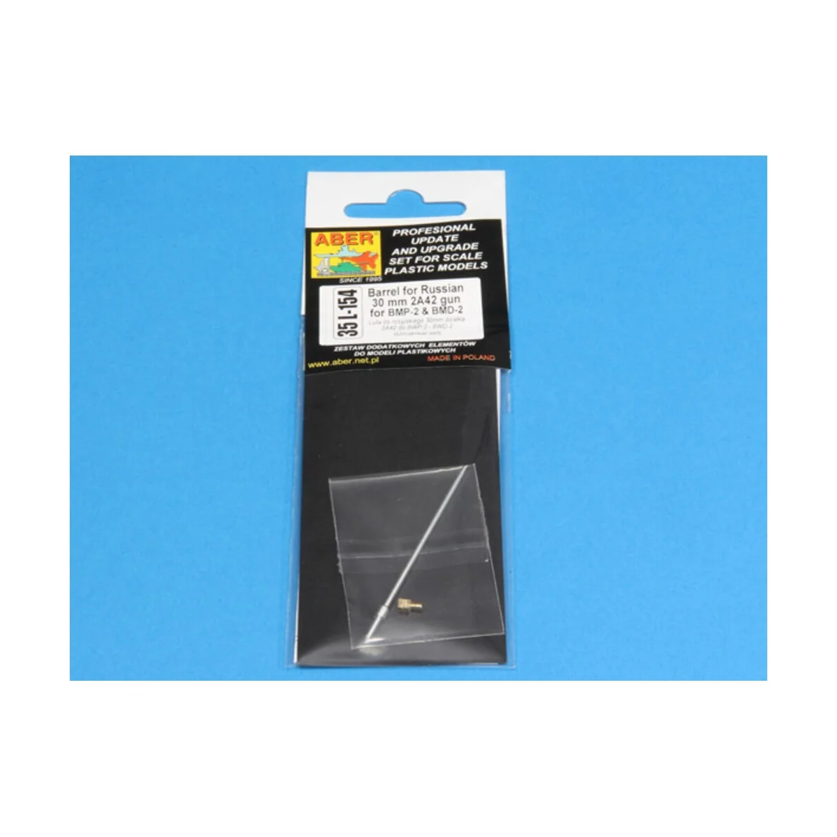 Barrel for Russian 30mm 2A42 gun for BMP-2, 1/35 - Aber Models 35 L...
