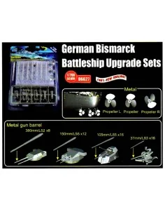 German Bismarck Battleship Upgrade Sets, 1/200 - Trumpeter 06627