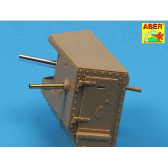 Barrels for Mark IV - Male, 1/35 - Aber Models 35 L-155 Barrels for Mark IV - Male, 1/35 - Aber Models 35 L-155