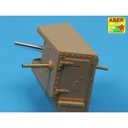 Barrels for Mark IV - Male, 1/35 - Aber Models 35 L-155 Barrels for Mark IV - Male, 1/35 - Aber Models 35 L-155