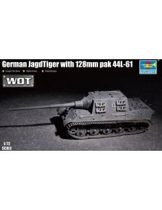 German JagdTiger with 128mm pal 44L-61, 1/72 - Trumpeter 07165