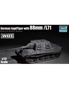 German JagdTiger with 88mm /L71, 1/72 - Trumpeter 07166