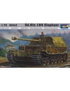 Sd.Kfz. 184 Tiger Elefant, 1/72 - Trumpeter 07204