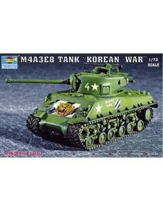 M4A3E8 Tank (T80 Track), 1/72 - Trumpeter 07229