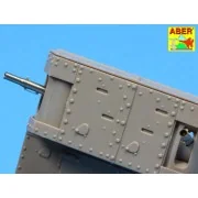 Barrels for Mark IV - Female, 1/35 - Aber Models 35 L-156