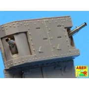 Barrels for Mark IV - Female, 1/35 - Aber Models 35 L-156
