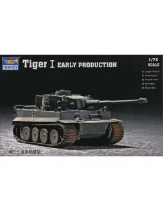 Tiger 1 Tank (Early), 1/72 - Trumpeter 07242