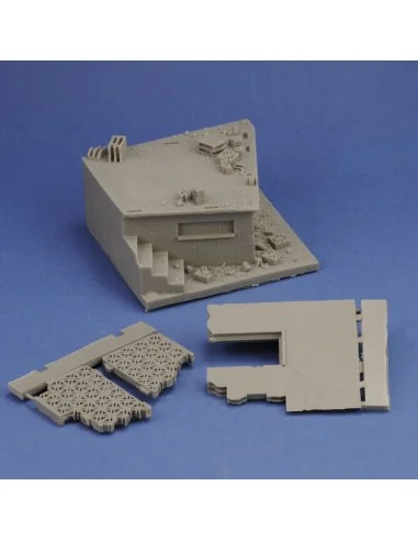[NO_DESC] Mid orient ruin base 'cm9x9', 1/35 - Royal Model RM988