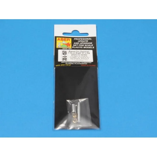 75mm KwK 37 L/24 barrel for Pz Kpfw III - Aber Models 35 L-157