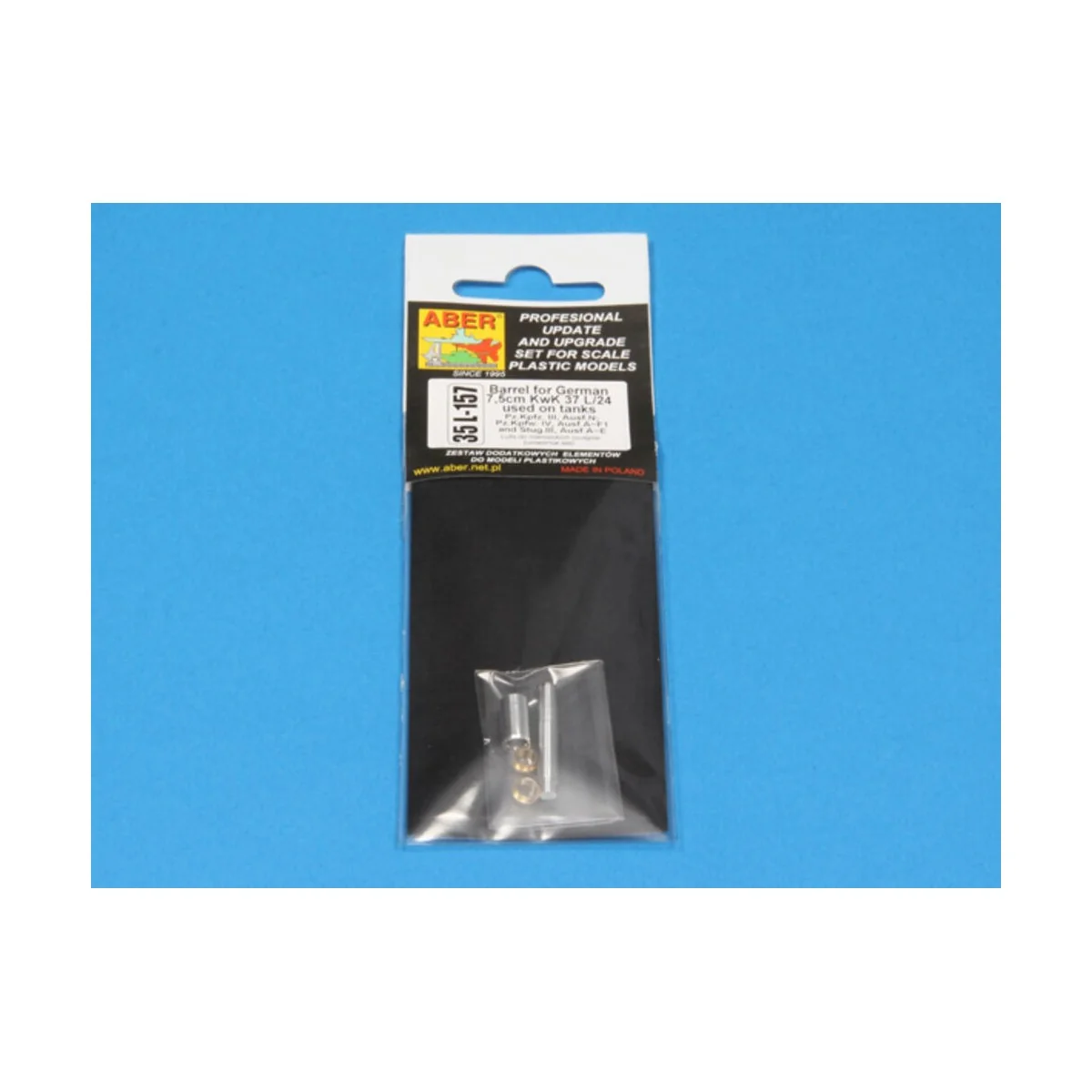 75mm KwK 37 L/24 barrel for Pz Kpfw III - Aber Models 35 L-157