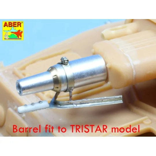 75mm KwK 37 L/24 barrel for Pz Kpfw III, 1/35 - Aber Models 35 L-157