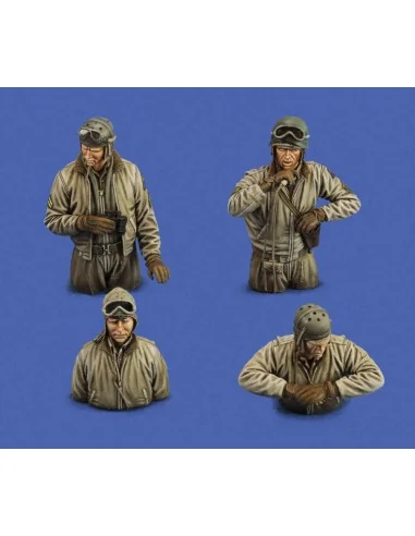 U.S. tank crew WWII, 1/48 - Royal Model RM993