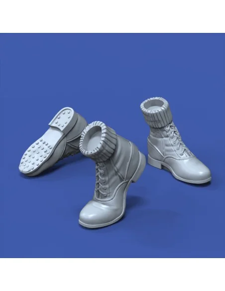 [NO_DESC] German DAK boots-assorted positions-WWII, 1/35 - Royal Mo...