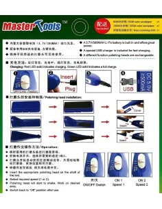 Electric Sander/Polisher - Master Tools 09939 2