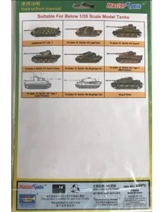 HIPS Zimmerit Plastic Sheet, Molded in gray, 1/35 - Master Tools 09972 2