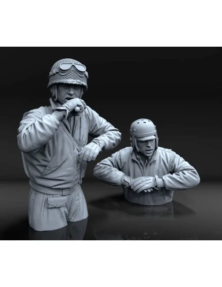 U.S. tank crew WWII - no. 2, 1/16 - Royal Model RM1003