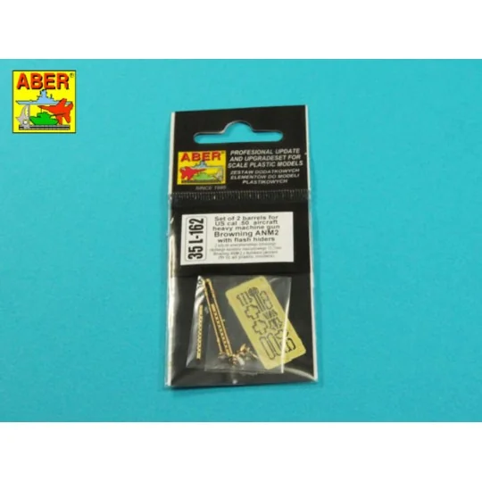 Two barrels to Browning ANM2 with flash hiders, 1/35 - Aber Models ...