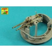 Two barrels to Browning ANM2 with flash hiders, 1/35 - Aber Models ...