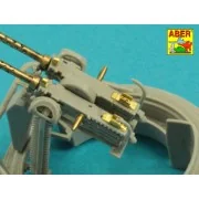 Two barrels to Browning ANM2 with flash hiders, 1/35 - Aber Models ...