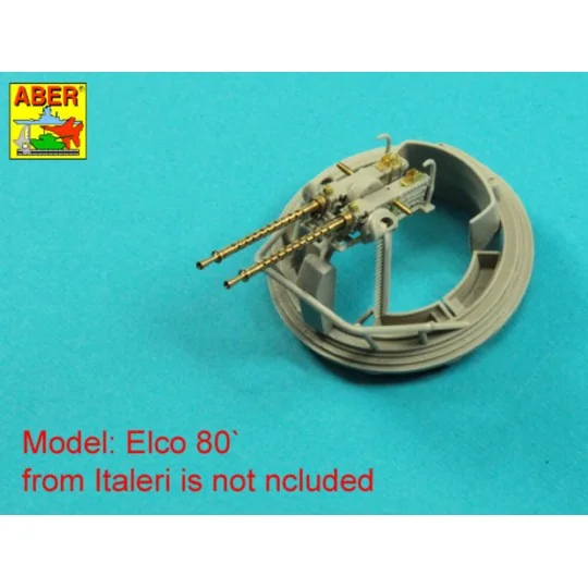 Two barrels to Browning ANM2 with flash hiders, 1/35 - Aber Models ...