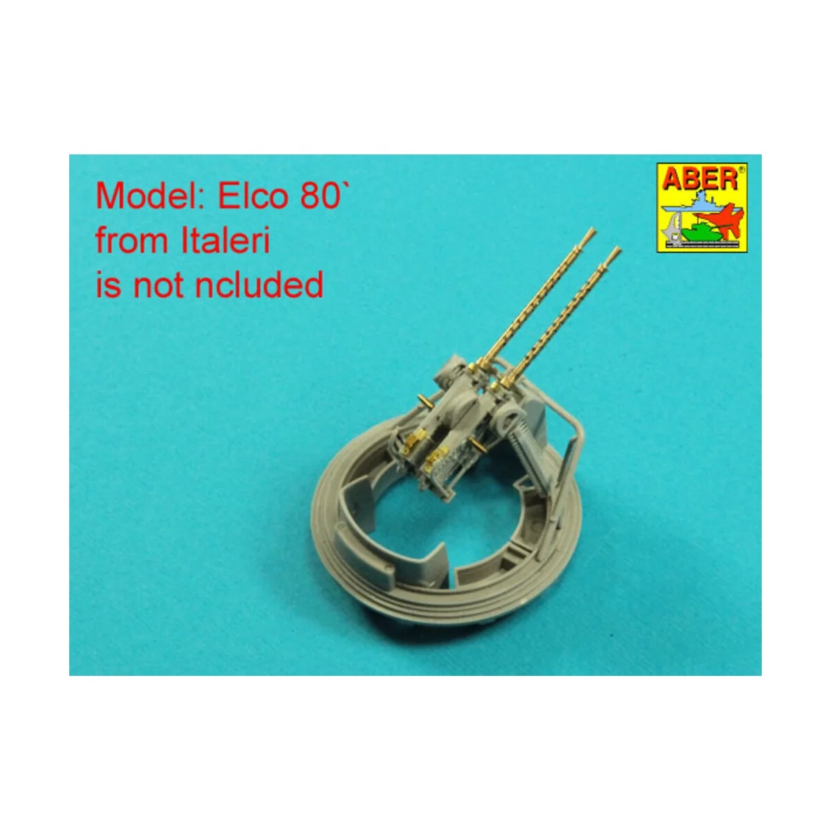 Two barrels to Browning ANM2 with flash hiders, 1/35 - Aber Models ...