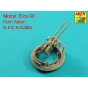 Two barrels to Browning ANM2 with flash hiders, 1/35 - Aber Models ...