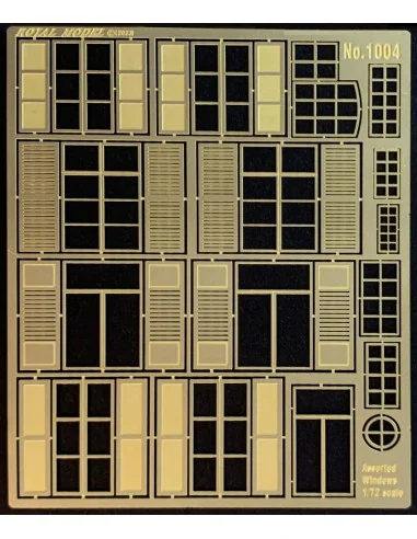 Windows assorted set, 1/72 - Royal Model RM1004