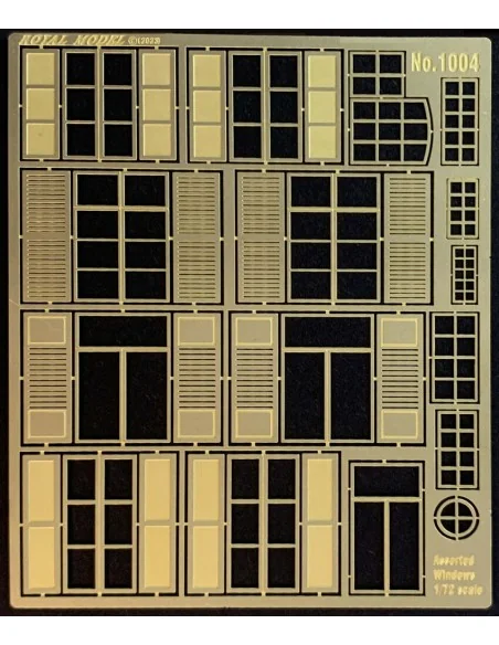 Windows assorted set, 1/72 - Royal Model RM1004