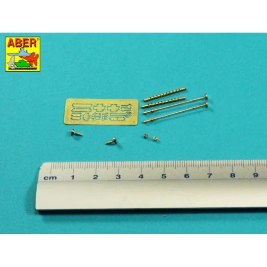 Two barrels to Browning ANM2 with flash hiders, 1/35 - Aber Models ...