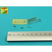 Two barrels to Browning ANM2 with flash hiders, 1/35 - Aber Models ...