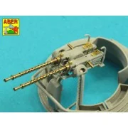 Two barrels to Browning ANM2 with flash hiders, 1/35 - Aber Models ...