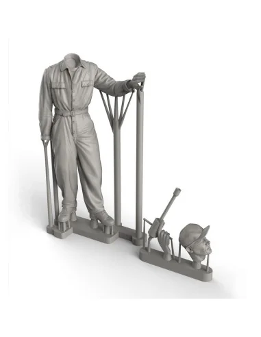 U.S. mechanic 3D printed, 1/35 - Royal Model RM1010