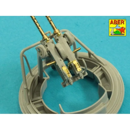 Two barrels to Browning ANM2 with flash hiders, 1/35 - Aber Models ...