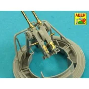 Two barrels to Browning ANM2 with flash hiders, 1/35 - Aber Models ...