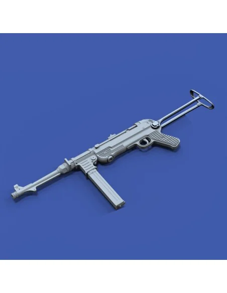 MP40 - 1 pcs. 'open stock' 3D printed, 1/16 - Royal Model RM1013