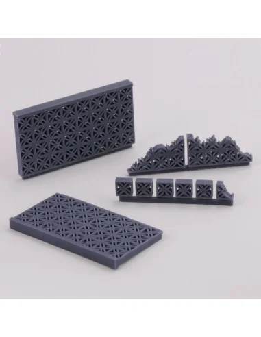 Railing for buildings Middle East 3D printed, 1/35 - Royal Model RM...