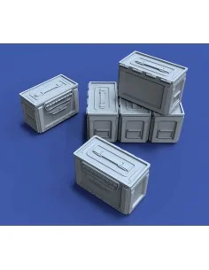 [NO_DESC] U.S. 50 Cal. Ammo Boxes, 1/16 - Royal Model RM1018