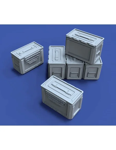 U.S. 50 Cal. Ammo Boxes, 1/16 - Royal Model RM1018