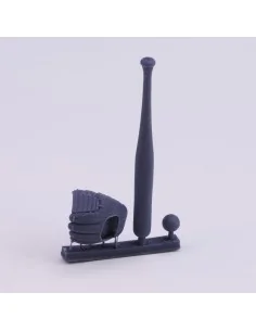 [NO_DESC] Baseball accessories set 3D printed, 1/16 - Royal Model R... 2