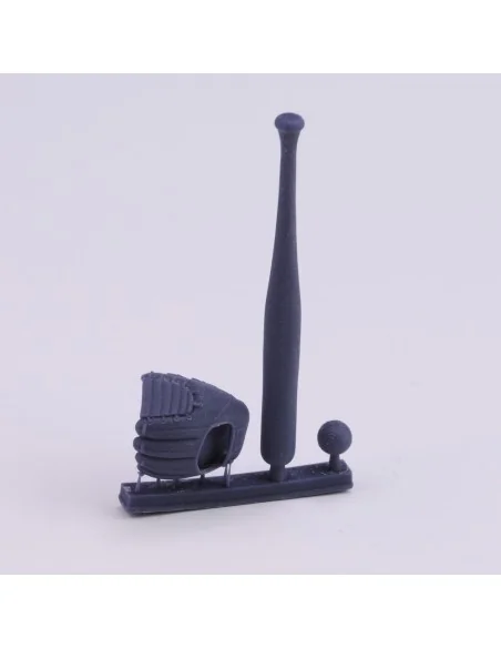 Baseball accessories set 3D printed, 1/16 - Royal Model RM1019