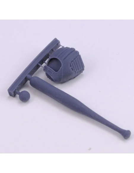 Baseball accessories set 3D printed, 1/16 - Royal Model RM1019