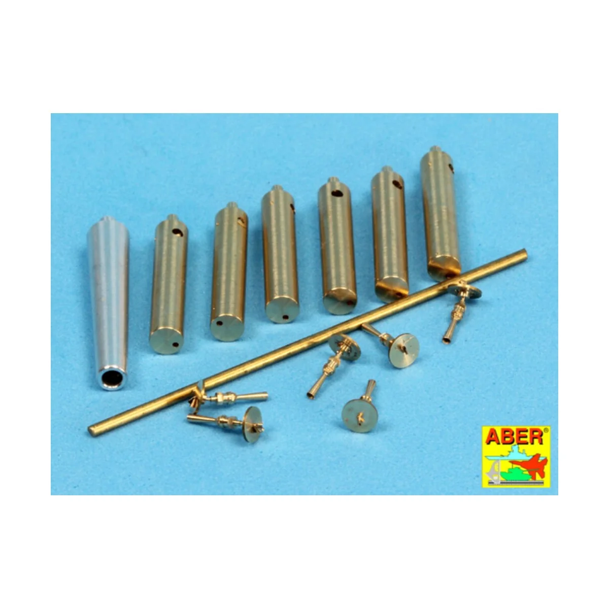 Barrels for German WWI A7V Tank, 1/35 - Aber Models 35 L-164