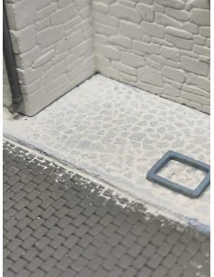 Cobblestone street base, 1/72 - Royal Model RM1026
