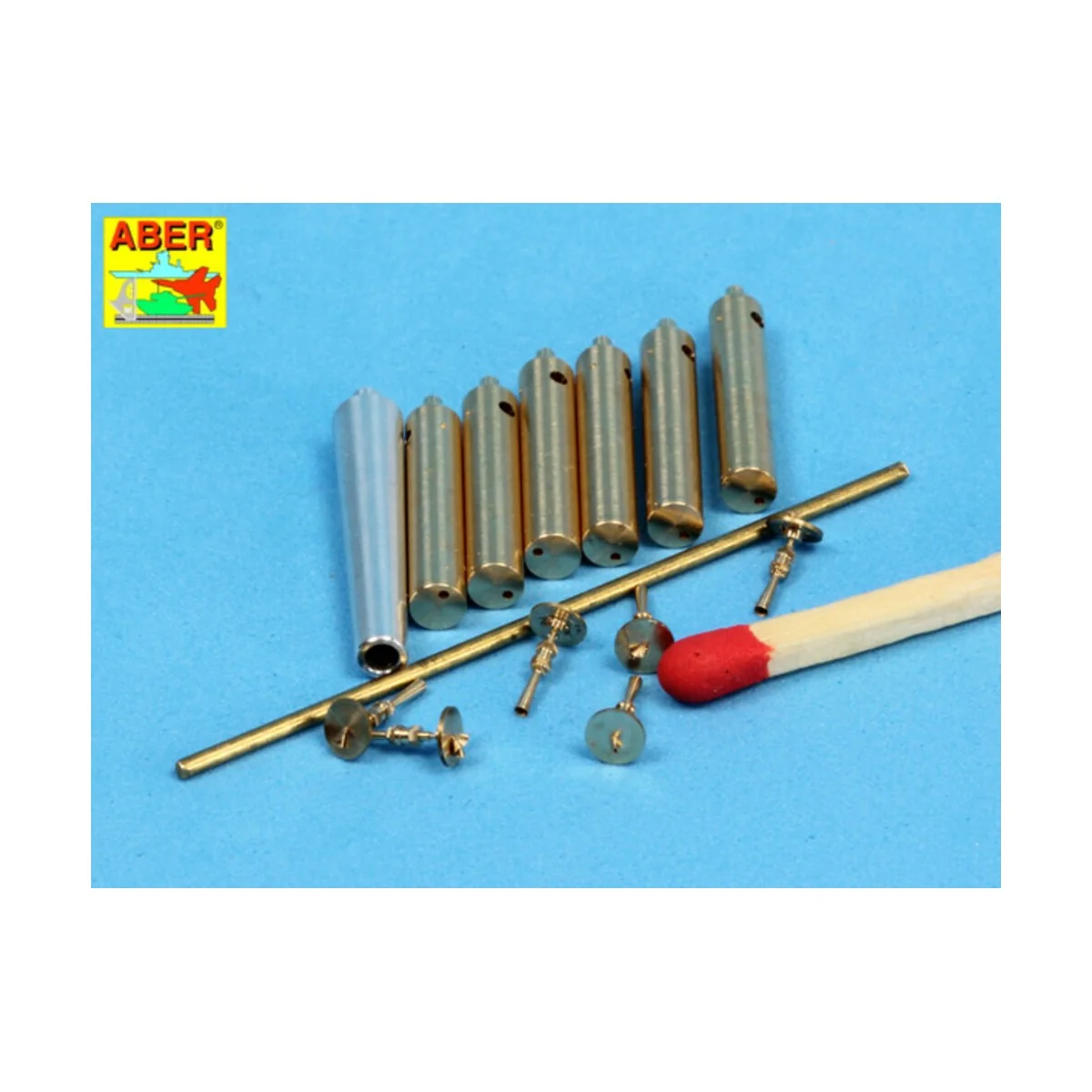 Barrels for German WWI A7V Tank, 1/35 - Aber Models 35 L-164