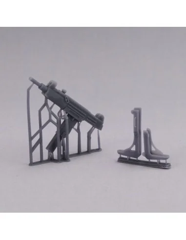 Uzi submachine gun-1 pcs. 3D printed, 1/16 - Royal Model RM1028