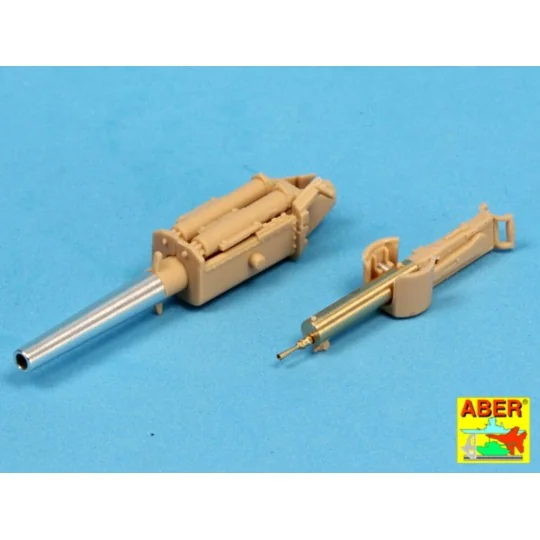 Barrels for German WWI A7V Tank, 1/35 - Aber Models 35 L-164