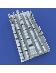 Tentpaks and bedrolls, 1/72 - Royal Model RM1033 2
