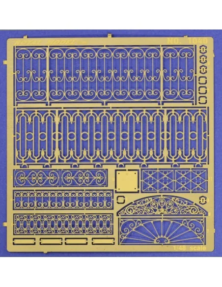 Assorted Railings Set, 1/48 - Royal Model RM1040