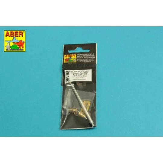Barrel for German 76,2mm Pak 36(r) Anti-tank Gun - Aber Models 35 L...